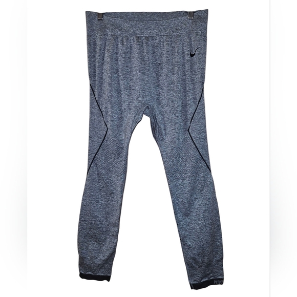 Nike Pants - Nike Pro Gray Seamless Training Leggings, Size XL, GUC